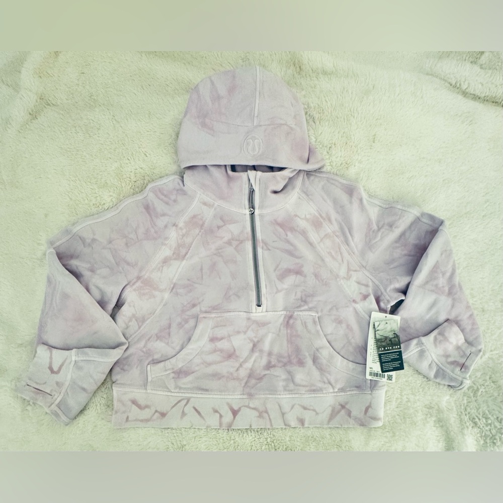 NWT Lululemon Oversized Half Zip Hoodie *Dye MDVI. M/L